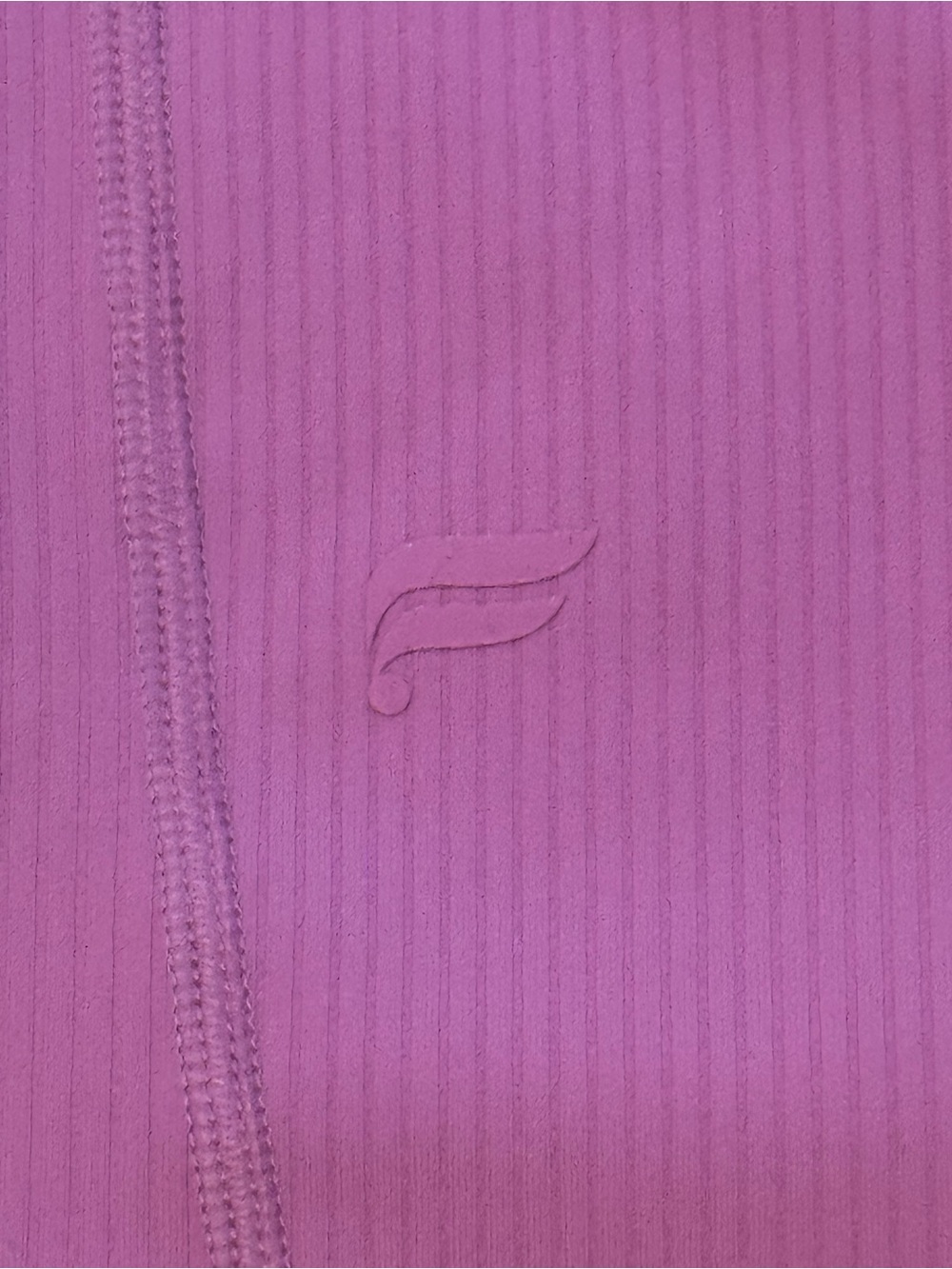Fabletics Pink Ribbed Leggings - Picture 2 of 2